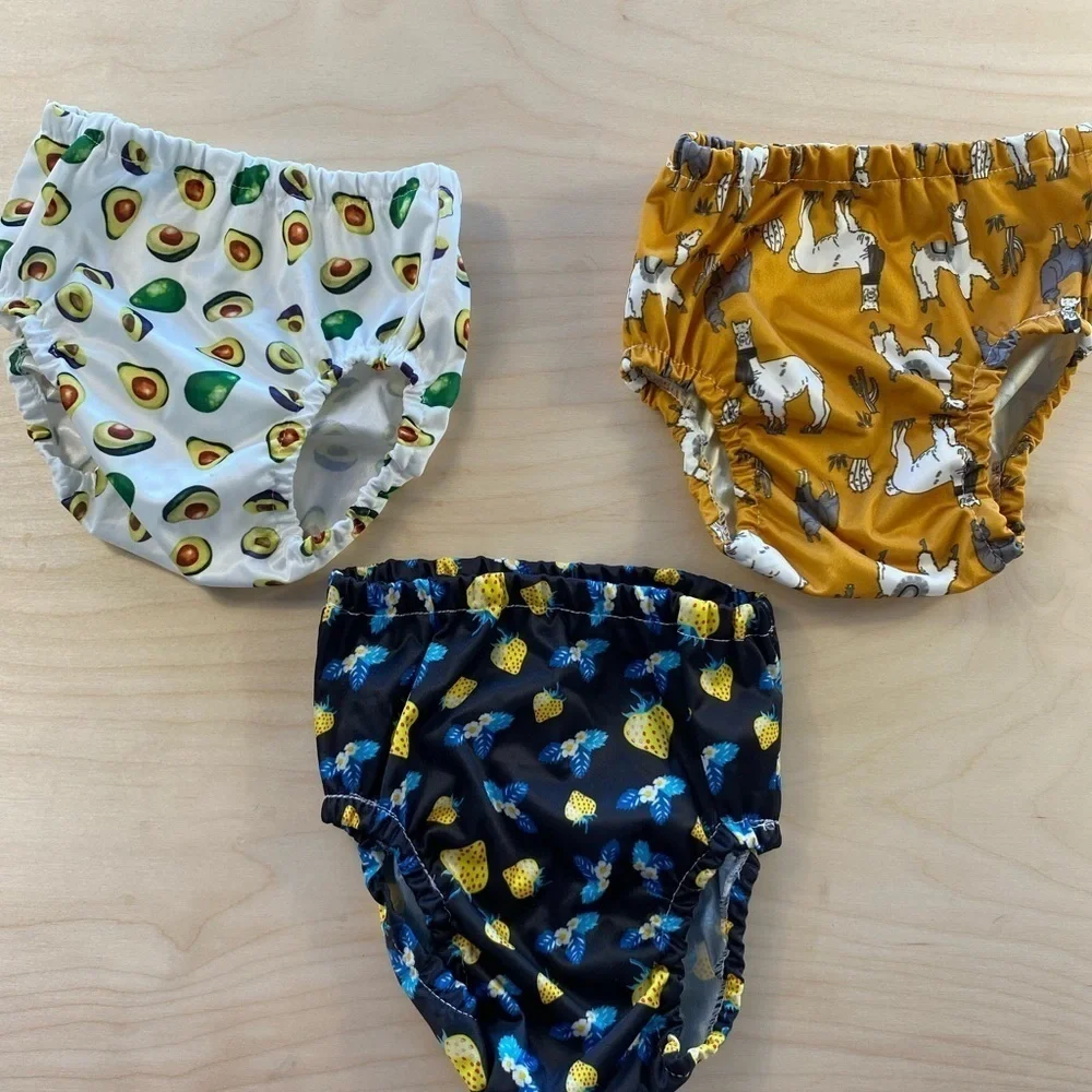 Set of 3 Diaper Covers size 2T/90cm (DL)